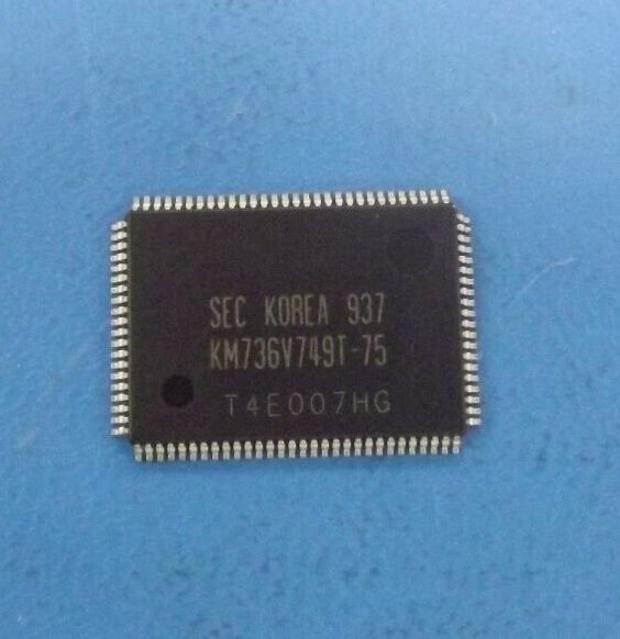 (1PC) KM736V749T-75 SRAM, 128KX36, 4.2ns, CMOS, PQFP100