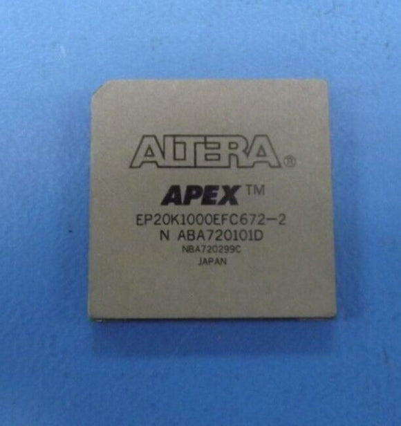 (1PC) EP20K1000EFC672-2 FPGA 1M Gates 38400 Cells 350MHz CMOS 1.8V 672-Pin