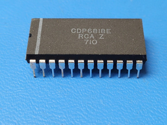 (1 PC) CDP6818E RCA Real Time Clock, Volatile, 1 Timer(s), CMOS, PDIP24