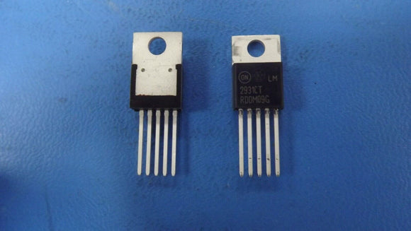 (10pcs) LM2931CTG Voltage Regulator Positive Adjustable 1 Output 100mA TO-220-5