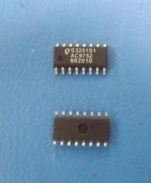 (11PCS) QS3251S IDT 1 Bus Switch 1-Element CMOS 8-IN 16-Pin SOIC