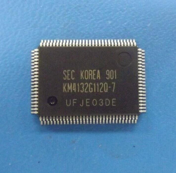 (1PC) KM4132G112Q-7 Synchronous Graphics RAM, 1MX32, 5.5ns, CMOS, PQFP100