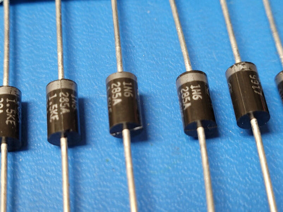 (10 PCS) 1N6285A (1.5KE39A) MOT 53.9V Clamp Ipp Tvs Diode Through Hole Axial