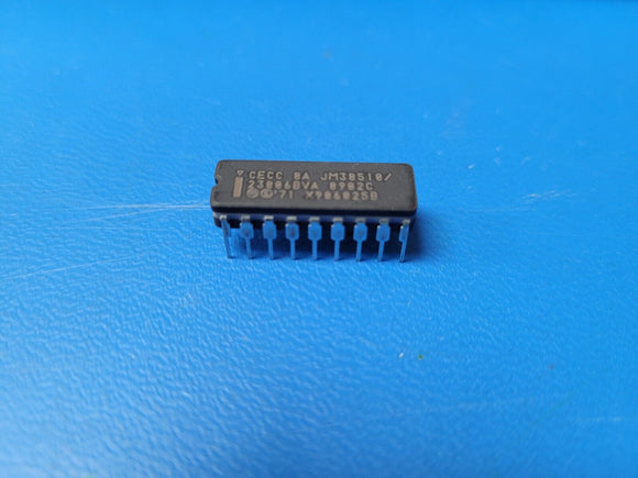 (1 PC) JM38510/23806BVA INTEL Static RAM, 1Kx4, 18 Pin, Ceramic, DIP