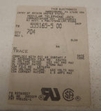 (25PCS) 555165-5 RJ-11 F 6 POS 2.54mm Solder RA Thru-Hole 6 Terminal 1 Port