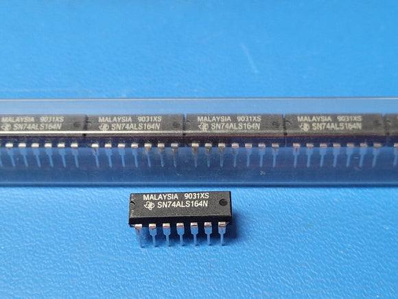 (2 PCS) SN74ALS164N TI Serial In Parallel Out 8-Bit Right Direction TTL PDIP14