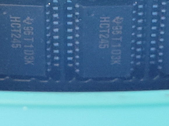 (10 PCS) SN74HCT245DW TI Bus XCVR Single 8-CH 3-ST SOIC-20