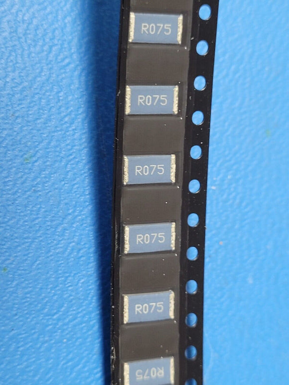(10PC) LRC-LR2512LF-01-R075-F Current Sense Resistors .075 OHM 1% 2W 100PPM ROHS