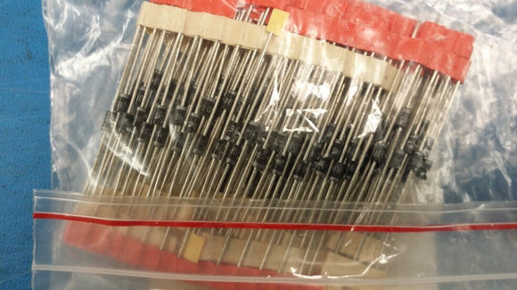 (10 PCS) RGP10B GULF SEMI DIODE GEN PURP 100V 1A DO41