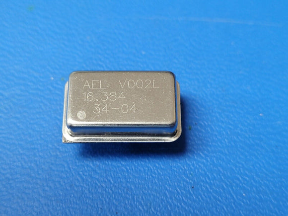 (2 PCS) AEL, 16.384MHz Crystal Clock Oscillator Full Size V16M384000L002
