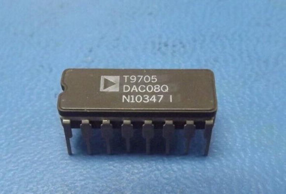 (1PC) DAC08Q D/A Converter, 1 Func, 8 Bits Input Loadind, CDIP16