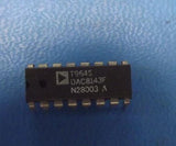 (1PC) DAC8143FP D/A Converter, 1 Func, PDIP16