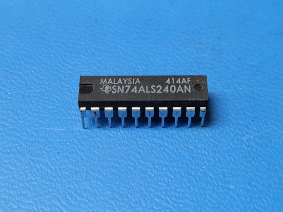 (10 PCS) SN74ALS240AN TI IC BUFFER INVERT 5.5V 20DIP