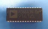 (1) AD664JN-BIP 4 Func, Parallel, Word Input Loading, 10us Settling Time, PDIP28