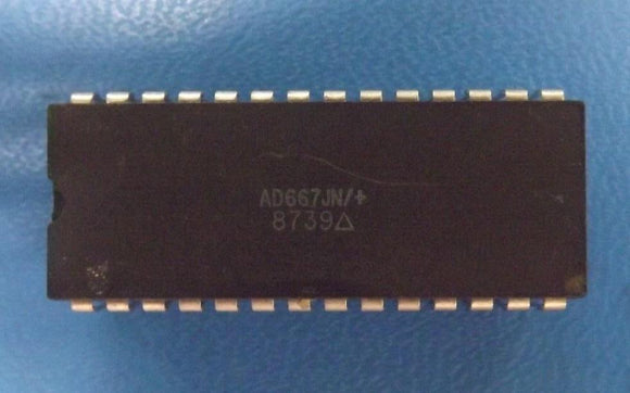 (1PC) AD667JN/+ D/A Converter, 1 Func, Parallel, Word Input Loading, PDIP28
