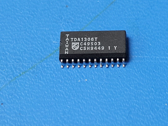 (2 PCS) TDA1306T PHILIPS D/A Converter, 20-Bit, 2 Func, CMOS, SOIC24