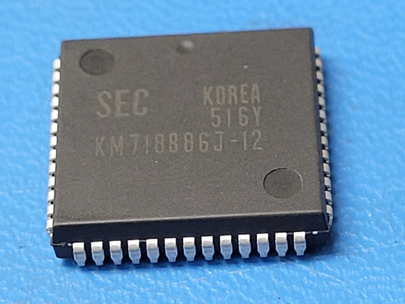(1 PC) KM718B86J-12 SAMSUNG Cache SRAM, 64KX18, 12ns, BICMOS, PLCC52