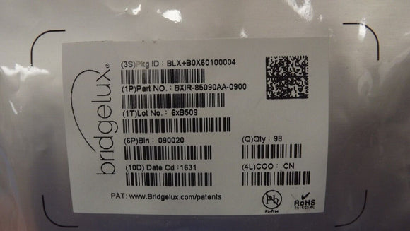 (10PCS) BXIR-85090AA-0900 Infrared Emitter 850nm 1.9V 1.5A 310mW/sr @ 1A 3-SMD