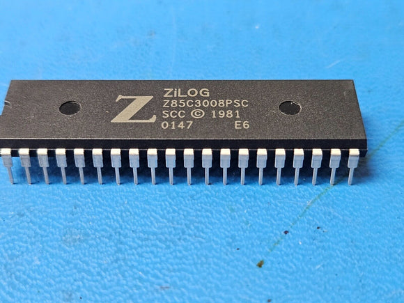 (1 PC) Z85C3008PSC ZILOG I/O Controller Interface IC 8 MHz CMOS DIP-40