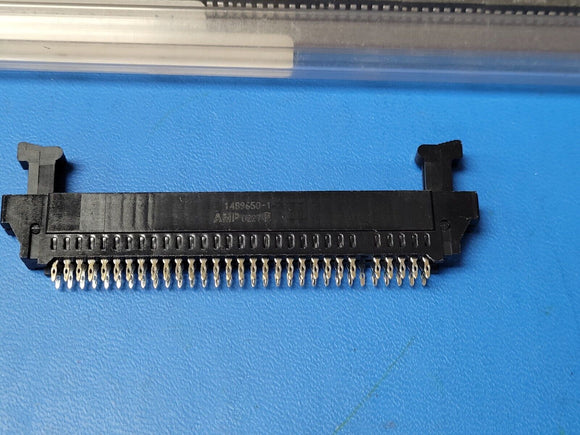 (1PC) 1489650-1 AMP Conn Card Edge SKT 62 POS 2.54mm Press Fit ST Thru-Hole