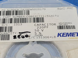 (2500PCS) C0603C221J5GACTU Cap Ceramic 220pF 50V C0G 5% Pad SMD 0603