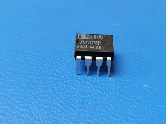 (1PC) INA128P Burr-Brown 130-dB CMRR, 700A, Low-Power, Instrumentation Amplifier
