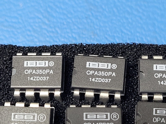 (1 PC) OPA350PA BB High Speed Op Amp Hi-Spd Single-Sply Rail-to-Rail, PBIP8