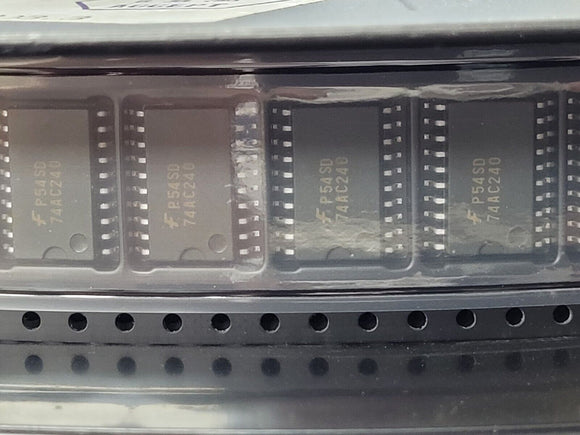 (10 PCS) 74AC240SCX PHILIPS IC BUFFER INVERT 6V 20SOIC