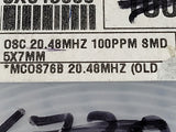 (4 PCS) OSC-20.48MHZ XTAL OSC XO 20.4800MHZ HCMOS TTL