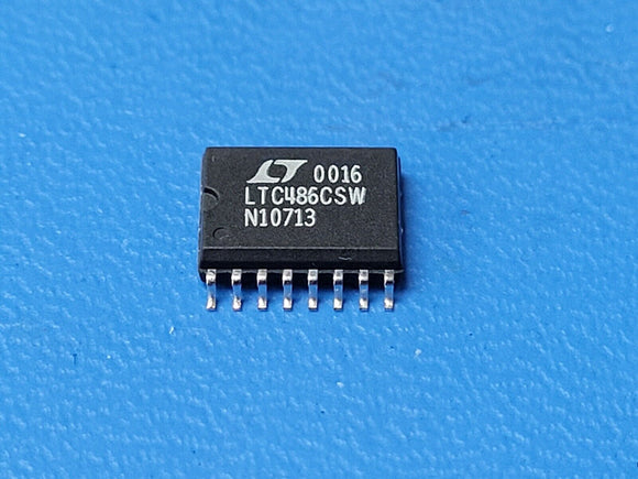 (1 PC) LTC486CSW LT Quad Receiver RS-422/RS-485 SOIC16 W