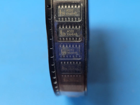 (10 PCS) MC74AC02DR2 MOT IC GATE NOR 4CH 2-INP 14SOIC