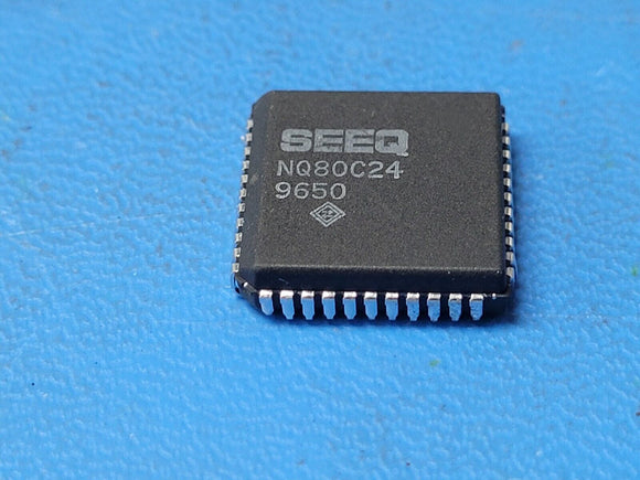 (1 PC) NQ80C24 SEEQ Ethernet Transceiver, 1-Trnsvr, CMOS, PLCC44