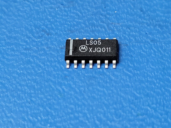 (25 PCS) SN74LS05D MOT IC INVERTER OPEN 6CH 6-IN 14SOIC