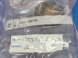 (1) UTS712E14S Standard Circular Connector 14P Sckt Receptacle Jam Nut Size 12E
