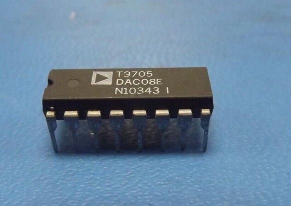 (1PC) DAC08EP D/A Converter, 1 Func, Parallel, 8 Bits Input Loading, PDIP16