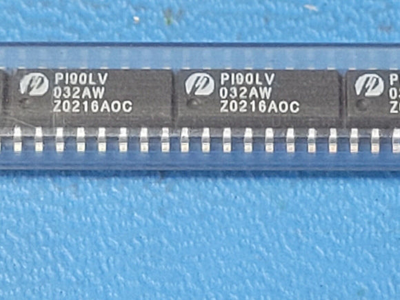 (1 PC) PI90LV032AW PERICOM Line Receiver, 4 Func, 4 Rcvr, CMOS, SOIC-16