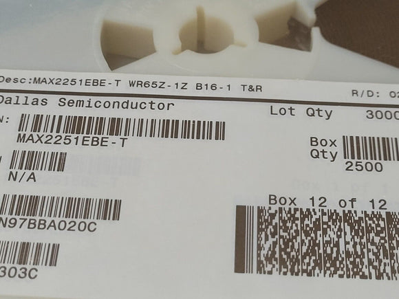 (10 PCS) MAX2251EBE-T +2.8V, Single-Supply, Cellular-Band Linear Power Amplifier