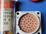 MS27513E18A32P Circular MIL Spec Connector JT 32C 32#20 PIN RECP