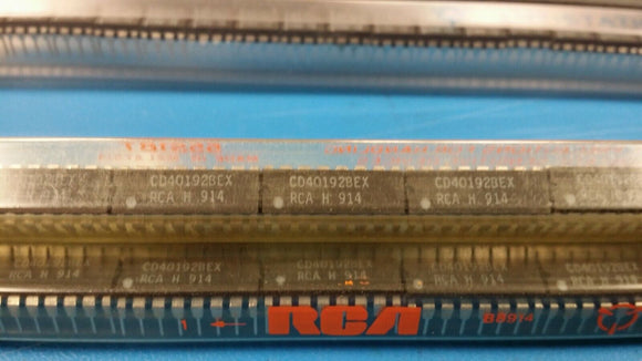 (23 pcs) CD40192BEX Decade Counter, Synchronous, Bidirectional, CMOS, PDIP16
