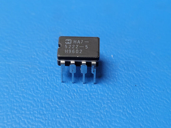 (1 PC) HA7-5222-5 HARRIS 100MHz Dual Low Noise Precision Op Amp 8 PIN CDIP