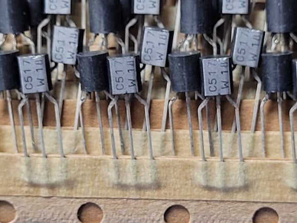 (2000 pcs) BC517 PHILIPS TRANS NPN DARL 30V 1A TO92 ROHS