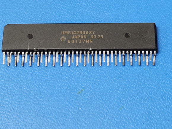 (1 PC) HM514260AZ-7 HIT Fast Page DRAM, 256KX16, 70ns, CMOS, PZIP40