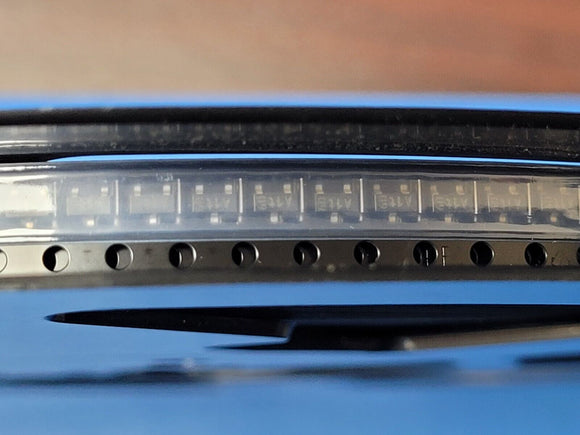 (100 PCS) BAW56 PHILIPS Diode Small Signal Switching 70V 0.2A 3-Pin SOT-23