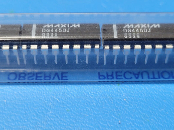 (2 PCS) DG445DJ Analog Switch Quad SPST 16-Pin PDIP