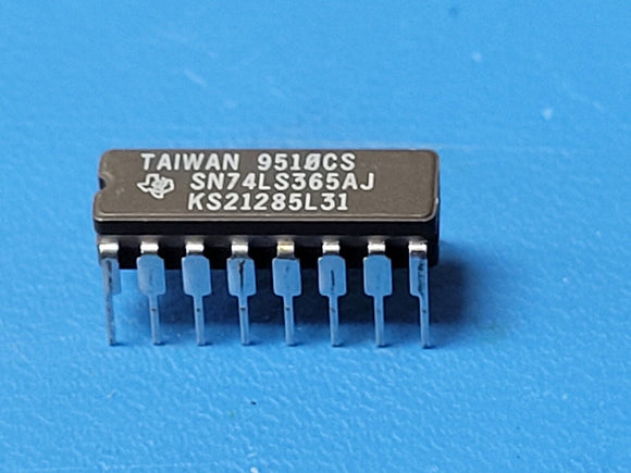 (2 PCS) SN74LS365AJ TI Bus Driver LS Series 1-Func 6-Bit True Output TTL CDIP16