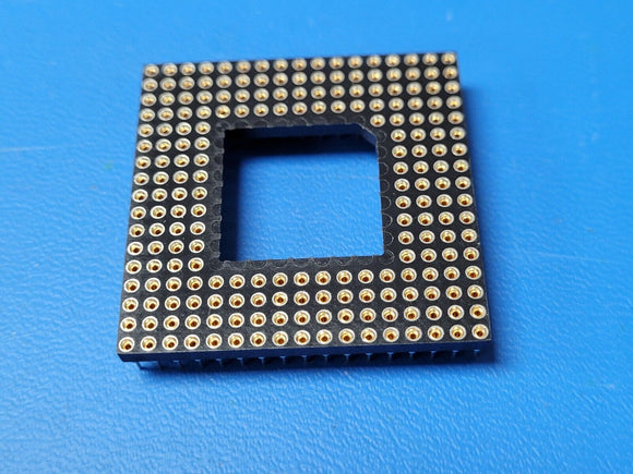 (1 PC) 209-PGA-SOCKET, 209 pin PGA Socket Machined Gold Plated Contacts