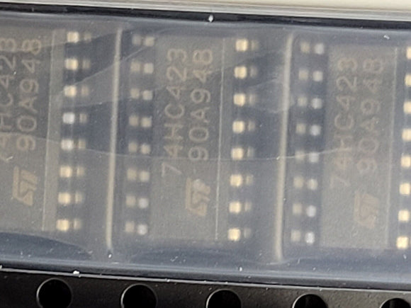 (10 PCS) M74HC423RM13TR Monostable Multivibrator Dual-Element -40°C 125°C SOIC16