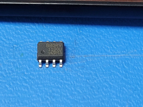 (1 PC) DRV1100U BB SP Amp DIFF Line Driver Amp Single R-R I/O 5.5V SOIC-8