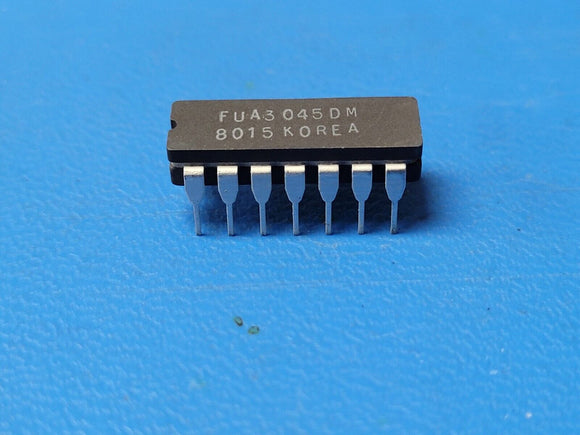 (1 PC) UA3045DM FSC INTEGRATED CIRCUIT CERAMIC 14 PIN DIP VINTAGE 1980 D/C