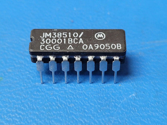 (2 PCS) JM38510/30001BCA MOT NAND Gate 4-Element 2-IN Bipolar 14-Pin CDIP